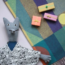 Donna Wilson Mini Giant Creature - Grey Wolf