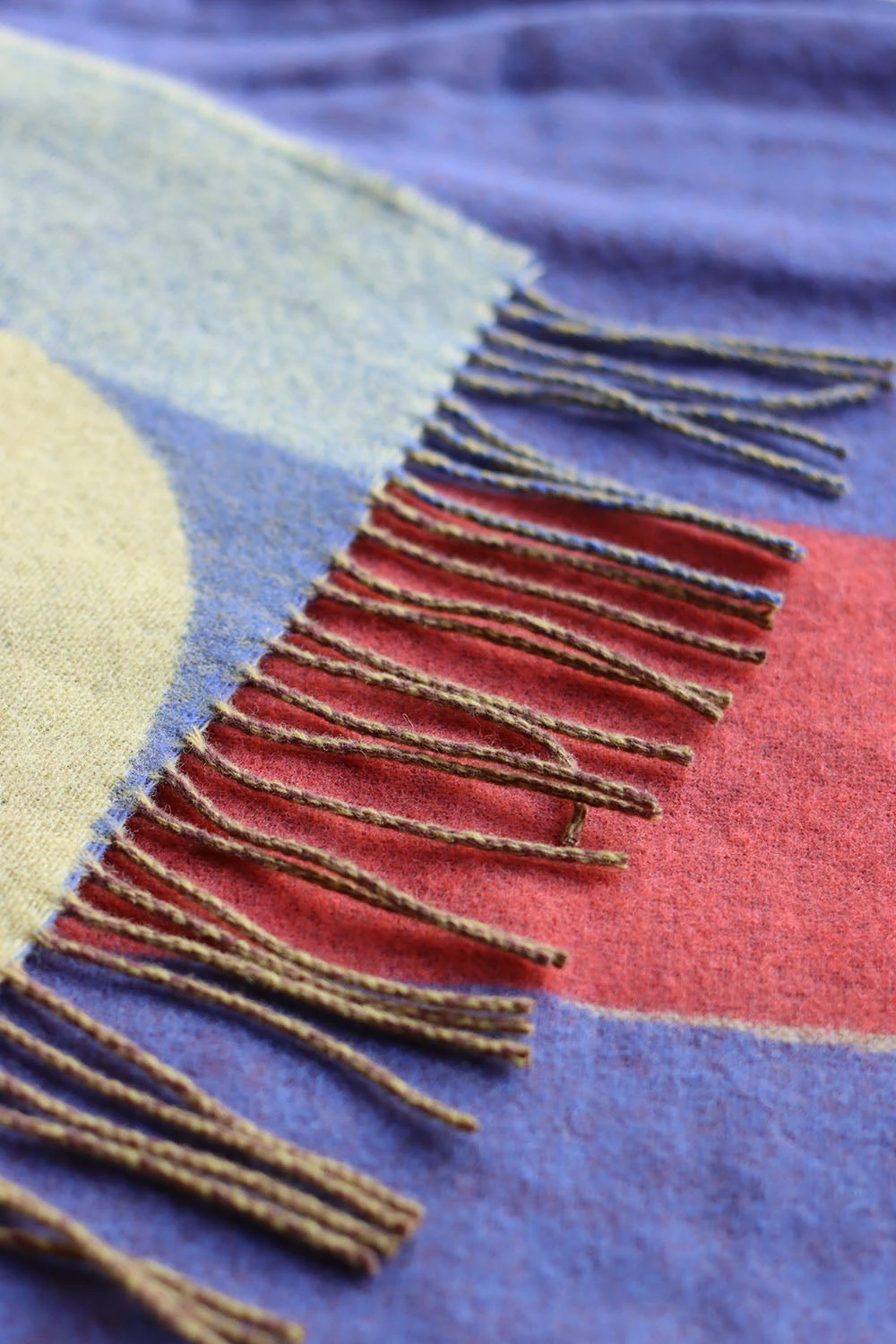 Donna Wilson Carnival Lambswool Throw 2 Donna Wilson Carnival Lambswool Throw - Image 2