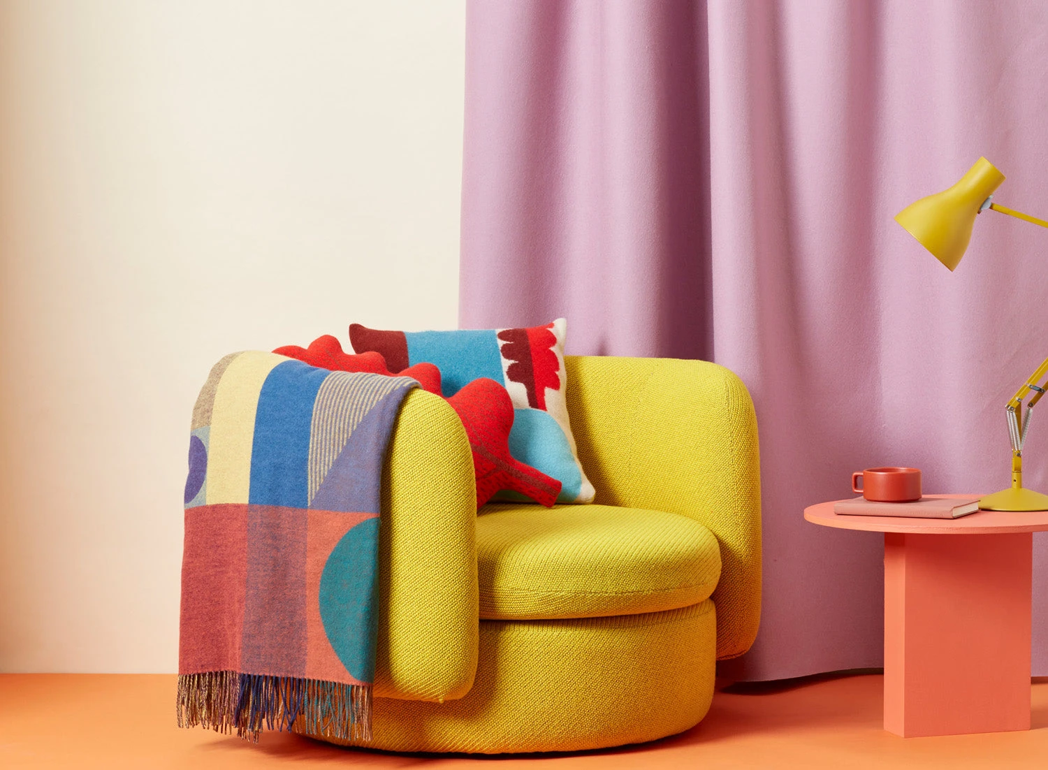 Donna Wilson Carnival Lambswool Throw 5 Donna Wilson Carnival Lambswool Throw - Image 5