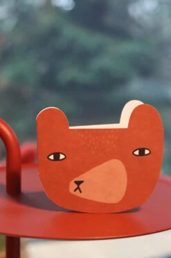 Donna Wilson Bear Cut-Out Card -Donnawilson Shop BearCutoutCard S1 SS25 Lottie LoRes