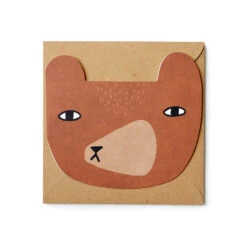 Donna Wilson Bear Cut-Out Card
