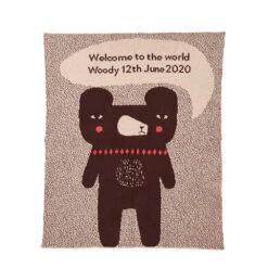 Donna Wilson Bespoke Welcome Baby Blanket