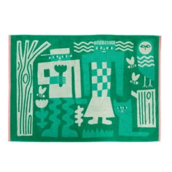 Donna Wilson Birds And Bees XL Bath Sheet Towel