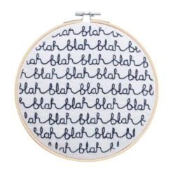 Donna Wilson Cotton Clara Blah Blah Embroidery Kit