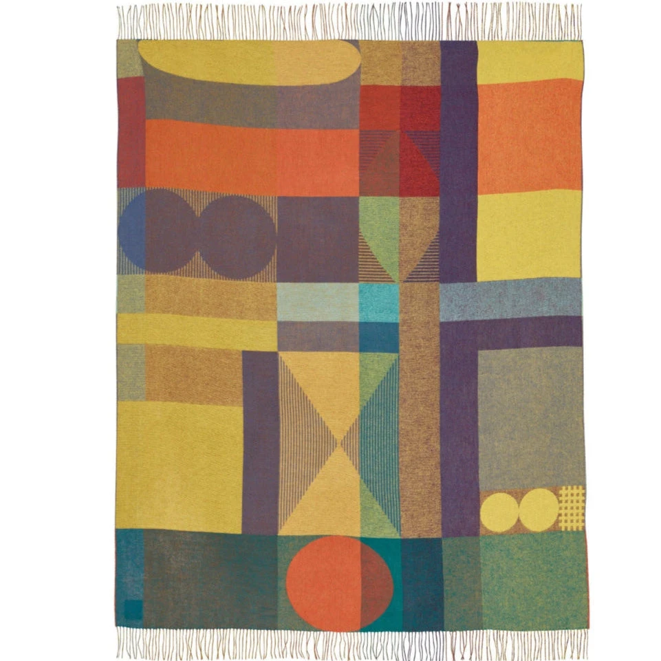 Donna Wilson Carnival Lambswool Throw 1 Donna Wilson Carnival Lambswool Throw