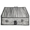 Donna Wilson House Shaped Cotton Throw