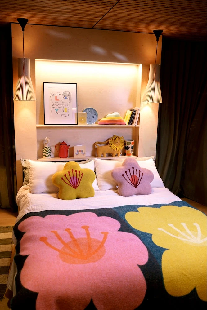 Donna Wilson Bloom Shaped Cushion - Yellow 5 Donna Wilson Bloom Shaped Cushion - Yellow - Image 5