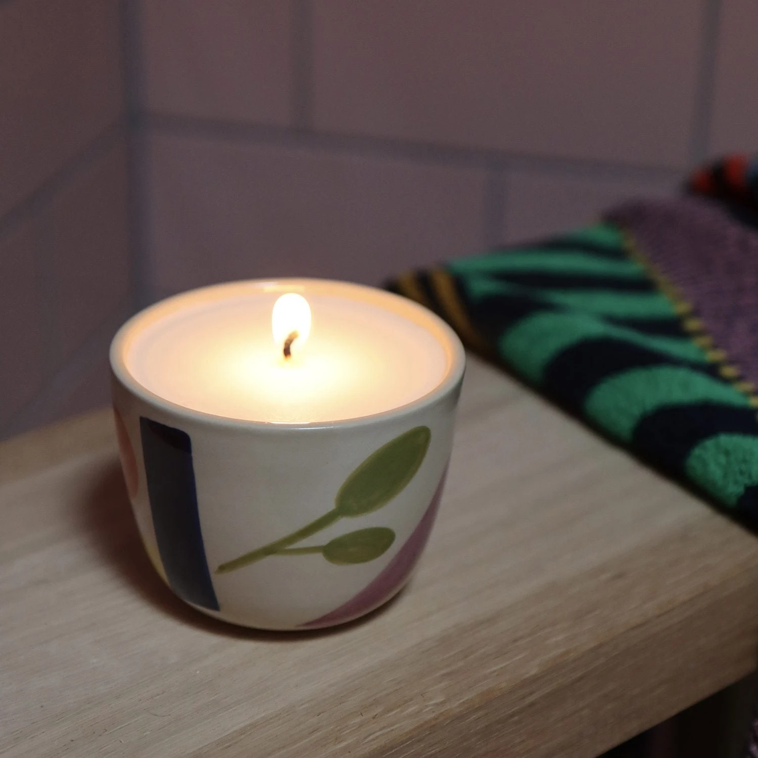 Donna Wilson X Bouclé Bouclé Garni Ceramic Candle - Bouclé X Donna Wilson 2 Donna Wilson X Bouclé Bouclé Garni Ceramic Candle - Bouclé X Donna Wilson - Image 2