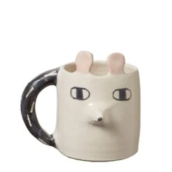 Donna Wilson X Cécile Dumetier Cilla Chinchilla Shaped Mug - Donna Wilson X Cécile Dumetier