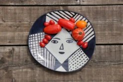 Donna Wilson Mono Face Serving Platter 5 Donna Wilson Mono Face Serving Platter -Donnawilson Shop Ceramics Mono Platter Donna Wilson 1