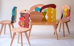 Donna Wilson Abstract Assembly Bench -Donnawilson Shop Chairs group