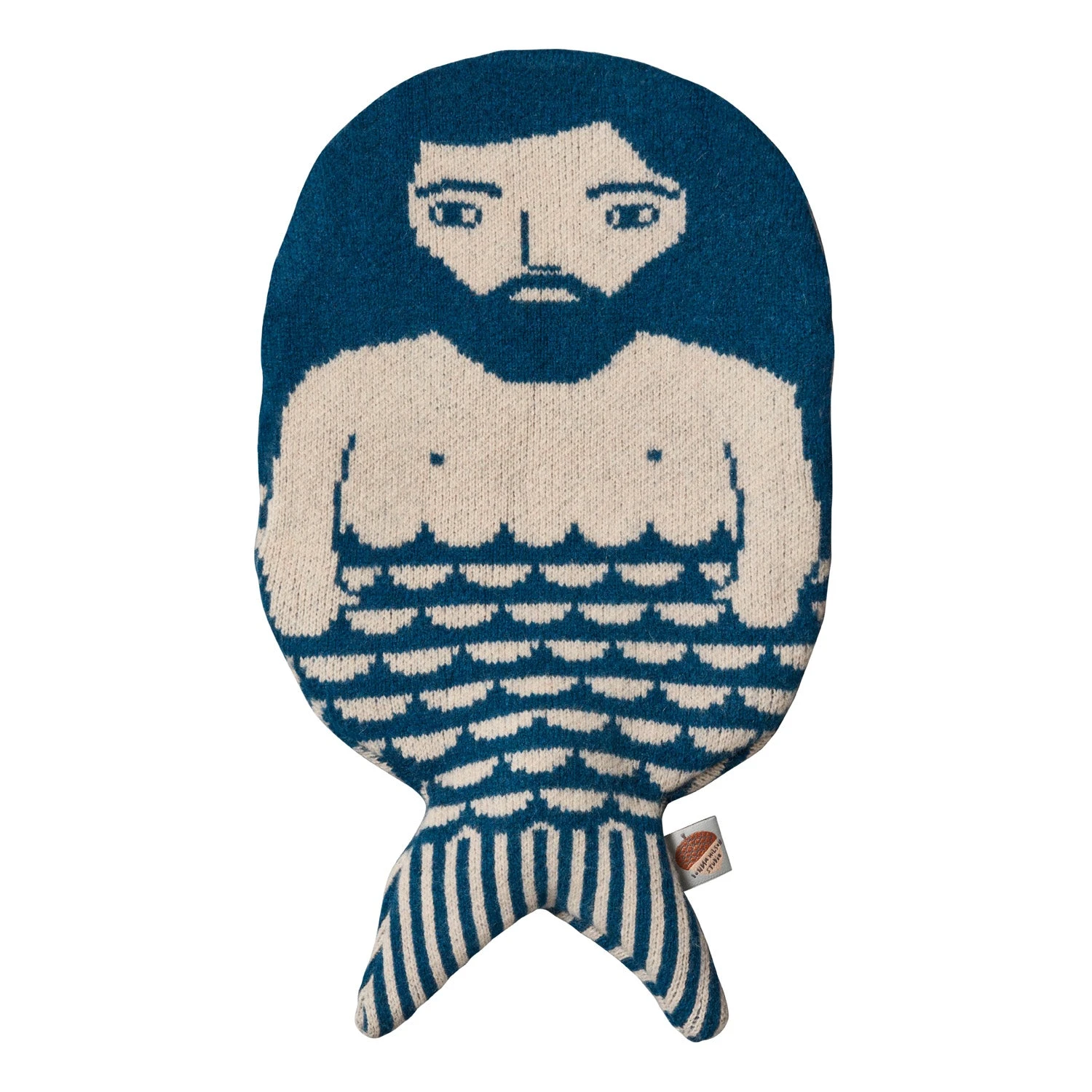 Donna Wilson Merman Hot Water Bottle - Blue 1 Donna Wilson Merman Hot Water Bottle - Blue