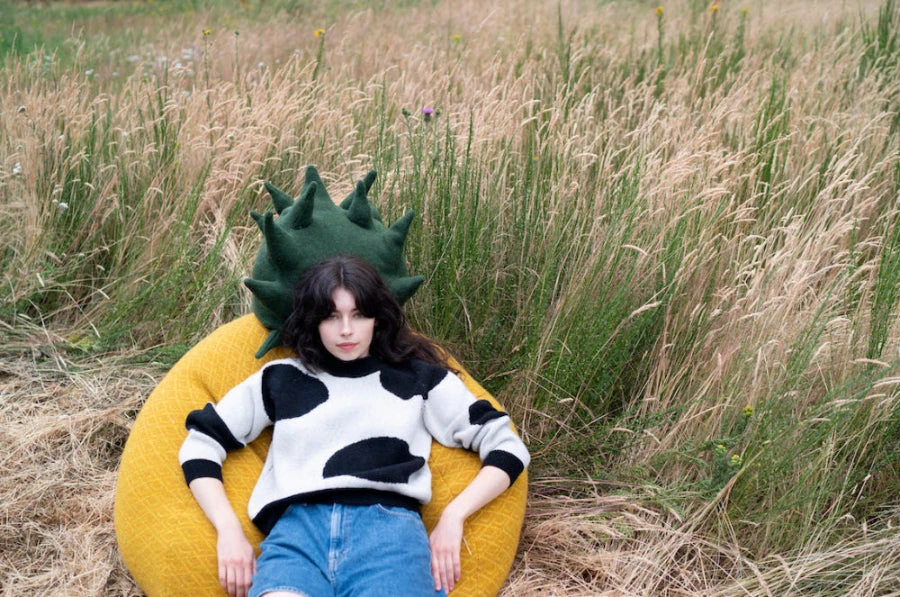 Donna Wilson Dotty Jumper - Mono 2 Donna Wilson Dotty Jumper - Mono - Image 2