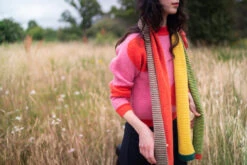 Donna Wilson Dotty Jumper - Nougat -Donnawilson Shop DottySweaterPink S2 LoRes SFW