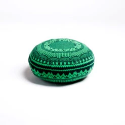 Donna Wilson Ernest Pouffe In ZigZag - Green