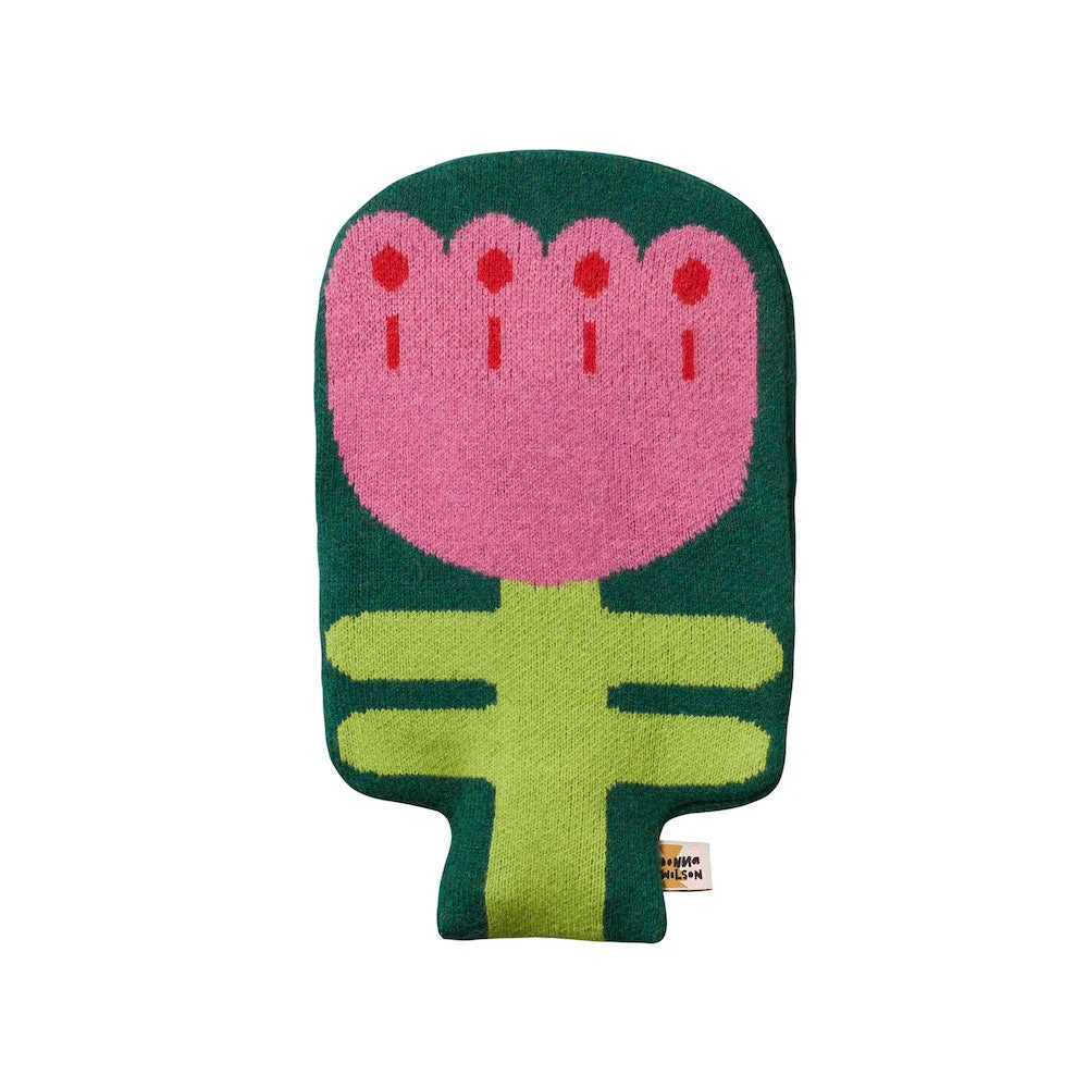Donna Wilson Flower Hot Water Bottle 1 Donna Wilson Flower Hot Water Bottle