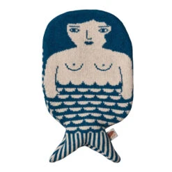 Donna Wilson Mermaid Hot Water Bottle - Blue
