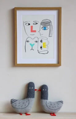 Donna Wilson Paddy Pigeon -Donnawilson Shop LovePrint PaddyPigeon LoRes SFW