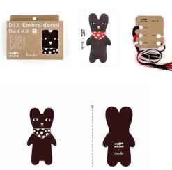 Donna Wilson Make Your Own Bibi Bear Kit - Kiriki Press -Donnawilson Shop Odd Objects Make Your Own Bibi Bear Kit instructions Donna Wilson e1716981407863