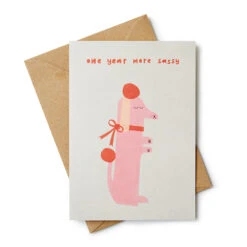 Donna Wilson One Year More Sassy Card