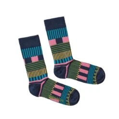 Donna Wilson Multi Stripe Socks