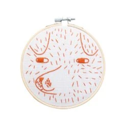 Donna Wilson Cotton Clara Scamp Embroidery Kit