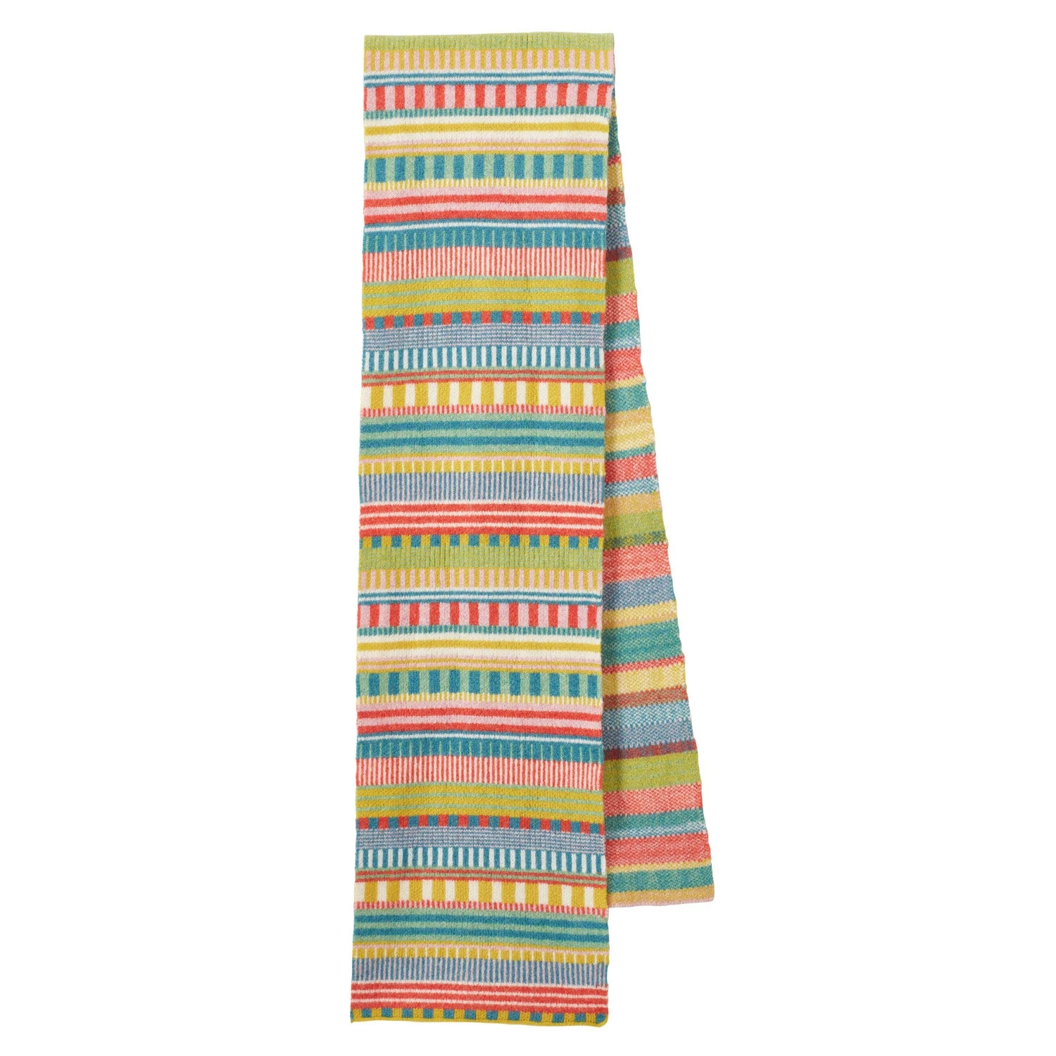 Donna Wilson Static Stripe Scarf - Tutti Frutti 1 Donna Wilson Static Stripe Scarf - Tutti Frutti