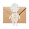 Donna Wilson Baby Shaped Card