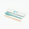 Donna Wilson Blue Cat Chopstick + Spoon Set