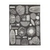 Donna Wilson Forager Throw - Black & White
