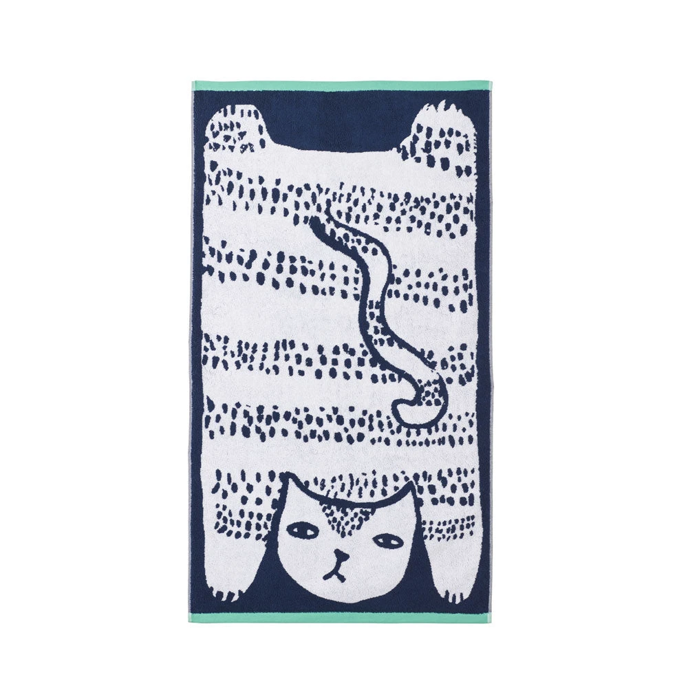 Donna Wilson Cat Hand & Sheet Towel Set 3 Donna Wilson Cat Hand & Sheet Towel Set - Image 3