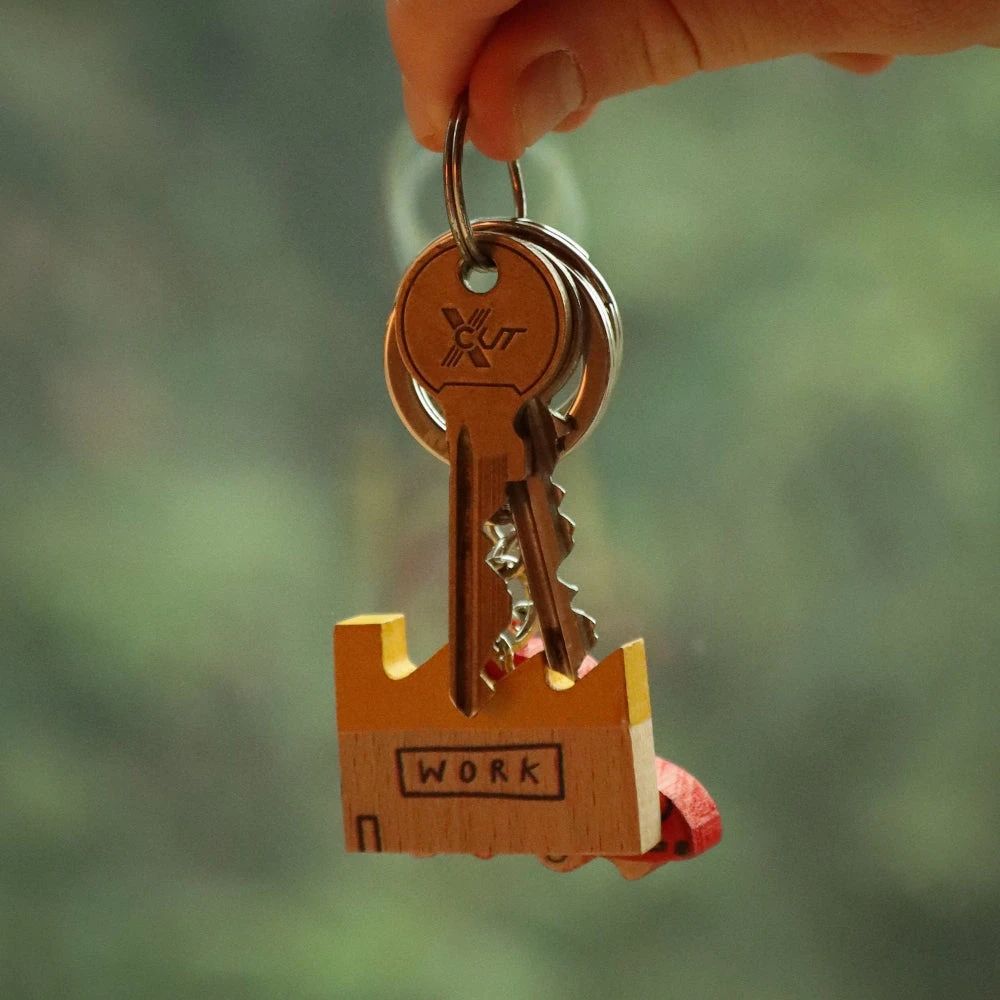 Donna Wilson Work Keyring 2 Donna Wilson Work Keyring - Image 2