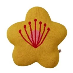 Donna Wilson Bloom Shaped Cushion - Yellow