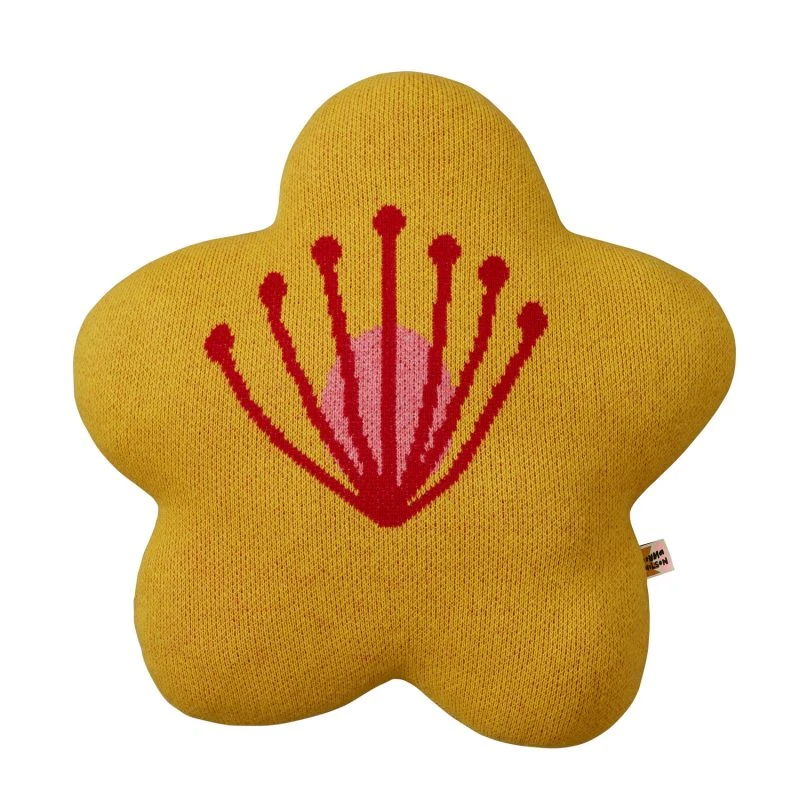 Donna Wilson Bloom Shaped Cushion - Yellow 1 Donna Wilson Bloom Shaped Cushion - Yellow