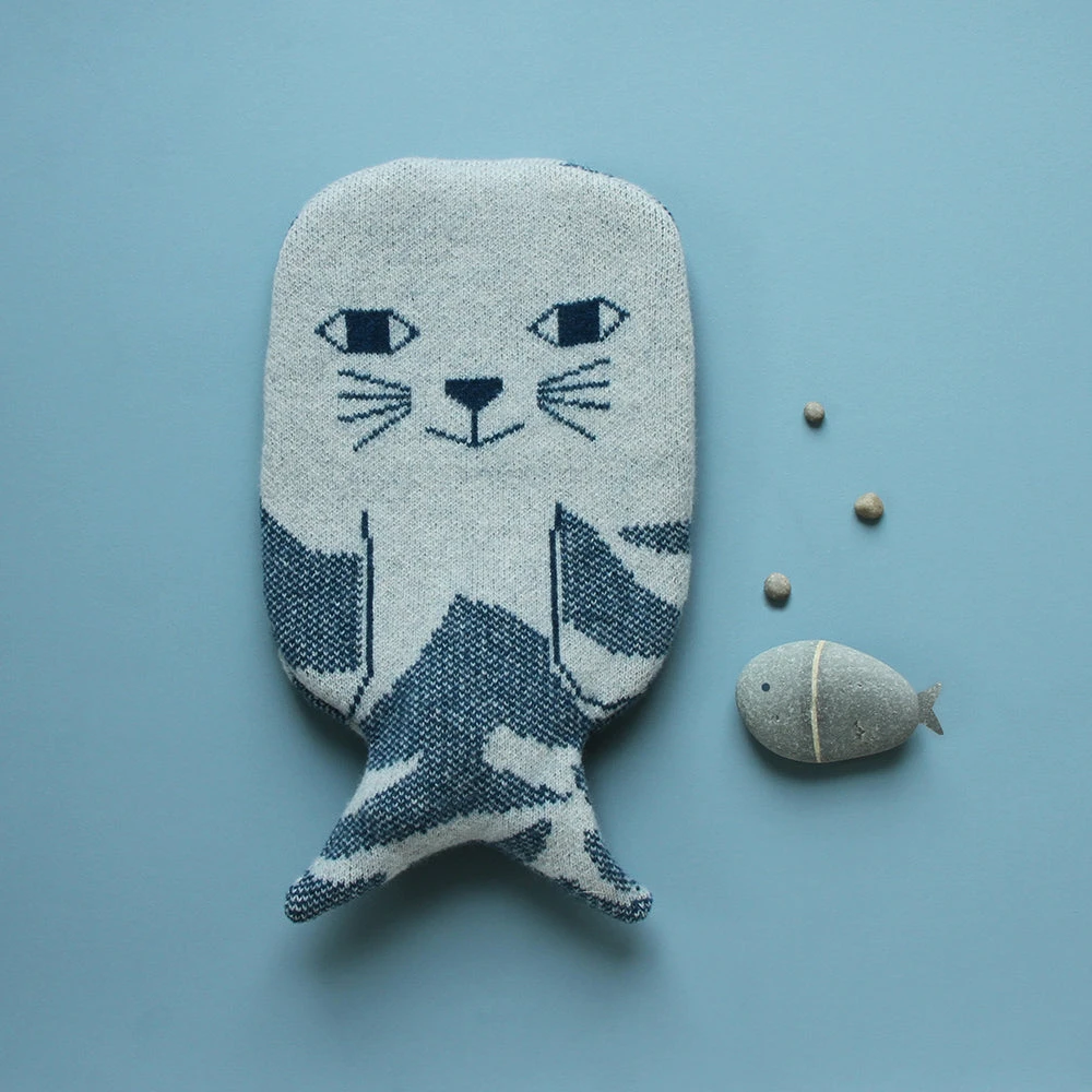 Donna Wilson Seal Hot Water Bottle 3 Donna Wilson Seal Hot Water Bottle - Image 3