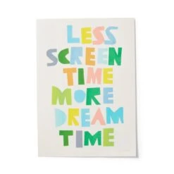 Donna Wilson Less Screen Time, More Dream Time Riso Print