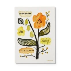 Donna Wilson Orange Wildflower Giclée Print