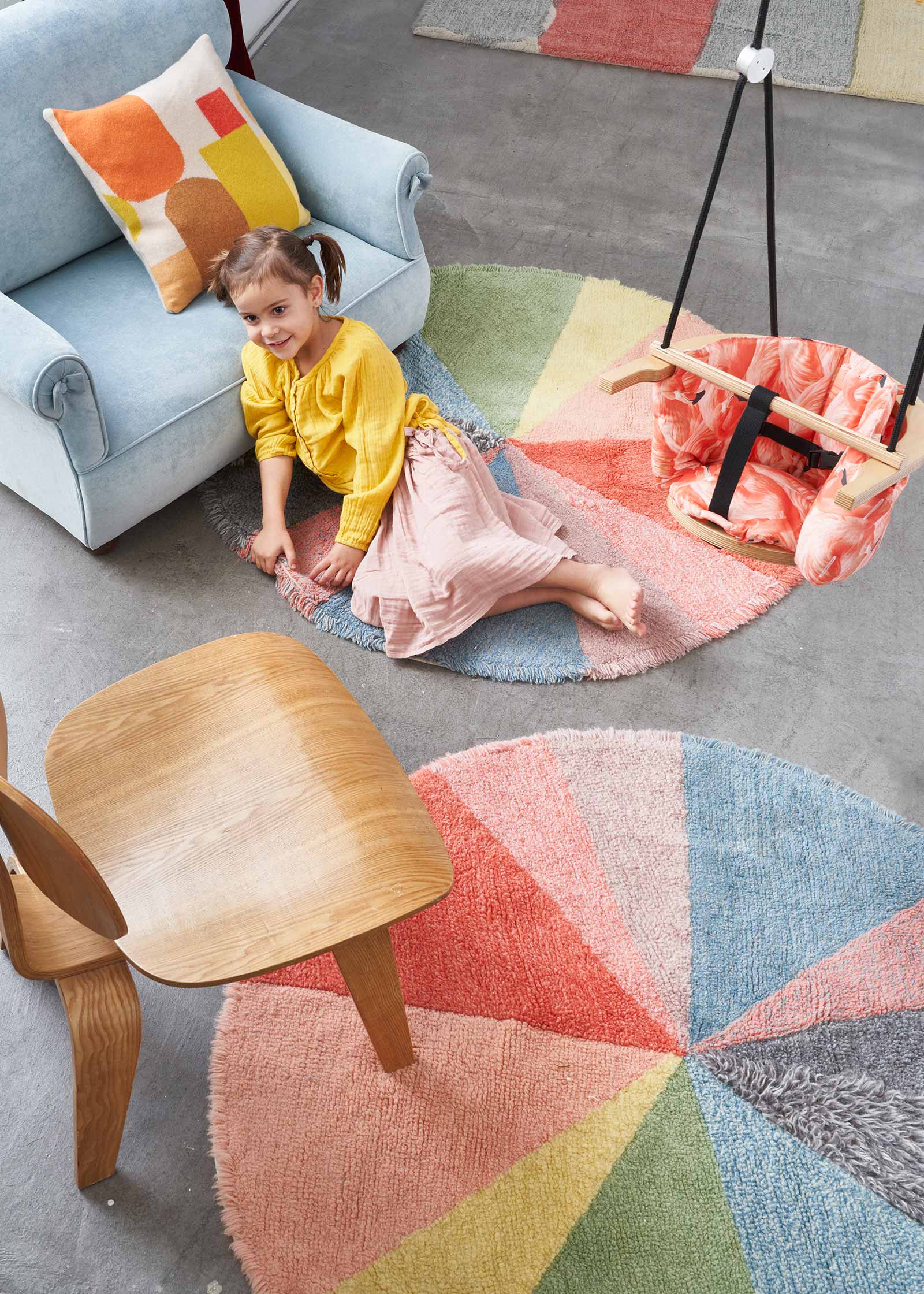 Donnawilson Shop -Donnawilson Shop Lorena Canals Woolable Rug Pie Chart WO PIE RS 11